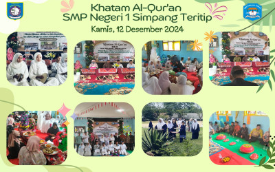 SMP Negeri 1 Simpang Teritip Gelar Khatam Al-Qur’an  Angkatan ke-8